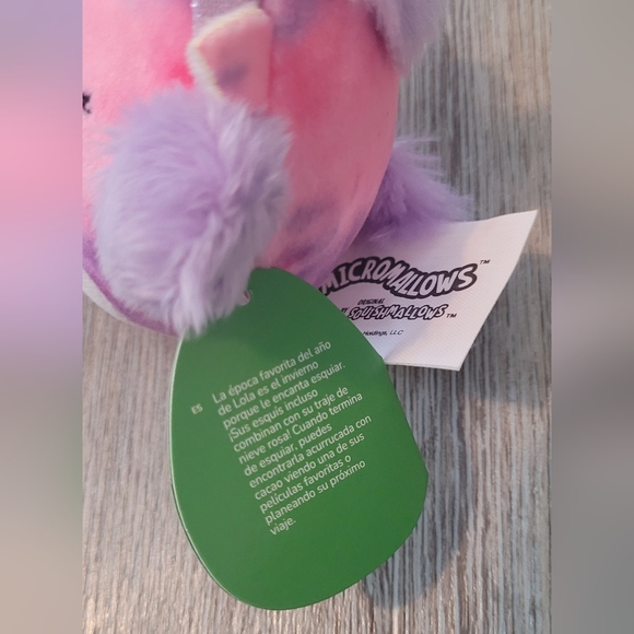 Squishmallows Pink and Purple Unicorn Plush - Picture 4 of 10